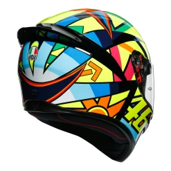 AGV K1 Multi Helmets -Best Motorcycle Equipment 300624 agv k1 soleluna 2017 replica back right 03
