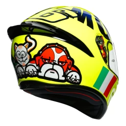 AGV K1 Multi Helmets -Best Motorcycle Equipment 300625 agv k1 rossi mugello 2016 replica back right 03