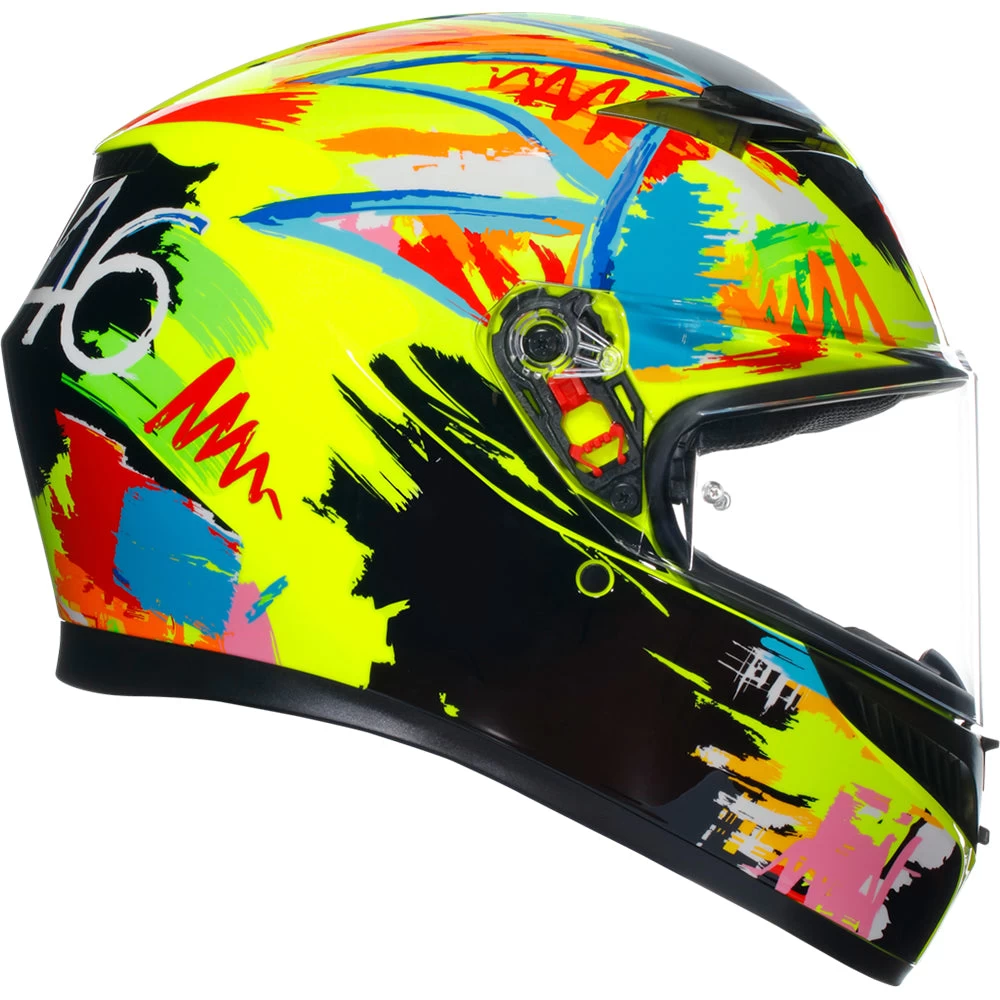 AGV K3 Rossi Winter Test 2019 Helmet 4 AGV K3 Rossi Winter Test 2019 Helmet - Image 4