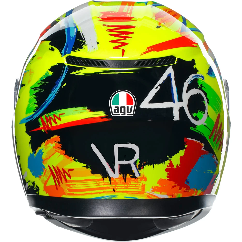 AGV K3 Rossi Winter Test 2019 Helmet 7 AGV K3 Rossi Winter Test 2019 Helmet - Image 7