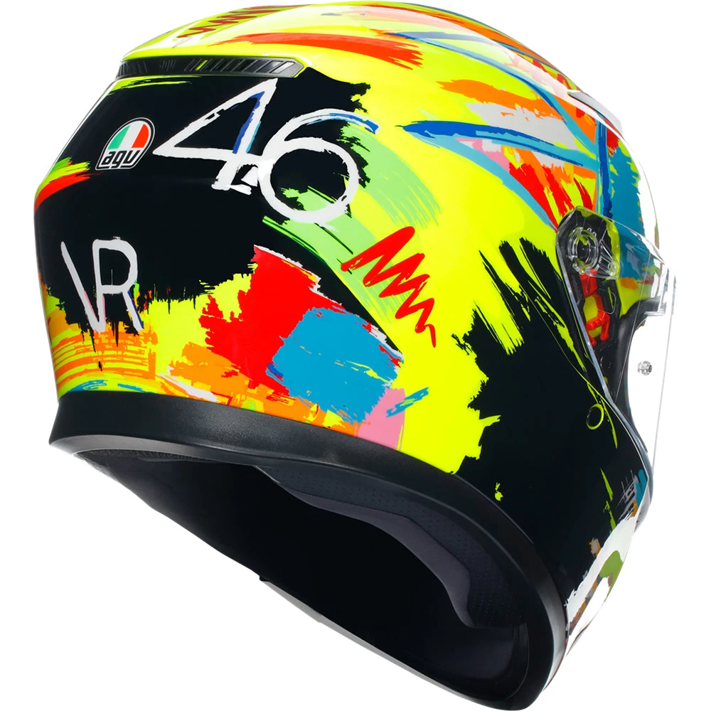 AGV K3 Rossi Winter Test 2019 Helmet 6 AGV K3 Rossi Winter Test 2019 Helmet - Image 6