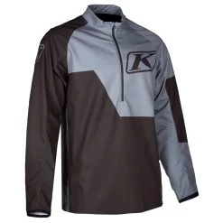 Klim Revolt 1/4 Zip Pullover -Best Motorcycle Equipment 3214 006 Black 20 20Castlerock 05