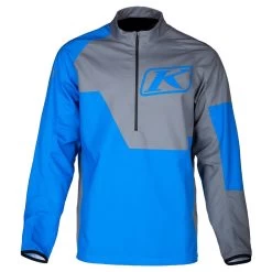 Klim Revolt 1/4 Zip Pullover -Best Motorcycle Equipment 3214 006 Electric 20Blue 20Lemonade 20 20Castlerock 03