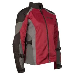Klim Women's Avalon Jackets -Best Motorcycle Equipment 3914 001 Malbec 20 20Castlerock 20Gray 05