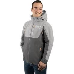 Adventure Tri-Laminate Jacket -Best Motorcycle Equipment Adventure Tri Laminate Jacket GreyChar 222034 0508 front