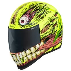 Icon Airform Facelift Helmet 10 Icon Airform Facelift Helmet -Best Motorcycle Equipment AirformFaceliftHiVizFront