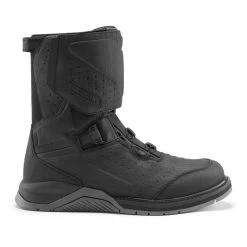 Icon Alcan Waterproof CE Boots -Best Motorcycle Equipment AlcanWPCEBootBlackProfile