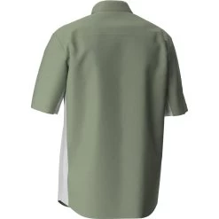 Cast Performance UPF Tech Shortsleeve Shirt -Best Motorcycle Equipment CastPerformanceUPF Shortsleeve M KhakiGrey 212041 7778 back