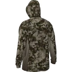 Derby UPF Pullover Hoodie -Best Motorcycle Equipment DerbyUPF Pullover ArmyCamoBlack 222093 7610 back