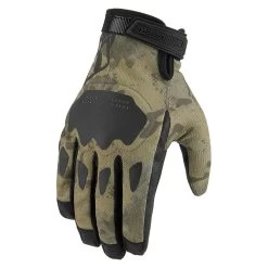 Icon Hooligan CE Gloves -Best Motorcycle Equipment HooliganCEGloveTanCamoBack