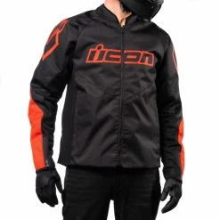 Icon Hooligan CE Jacket -Best Motorcycle Equipment HooliganCEJacket Slayer Front