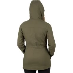 Ivy Canvas Women's Jacket -Best Motorcycle Equipment Ivy Canvas Jacket Army 222205 7500 back