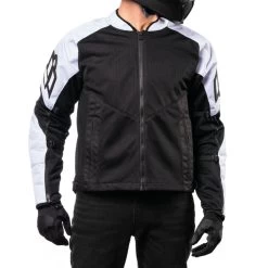 Icon Mesh AF Jackets 22 Icon Mesh AF Jackets -Best Motorcycle Equipment MeshAFJacket White Front