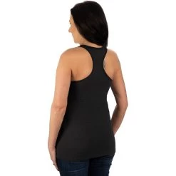 Walleye Women's Premium Tank -Best Motorcycle Equipment Walleye Tank W BlackSeafoam 222235 1059 back