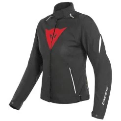 Dainese Laguna Seca 3 D-Dry Lady Jacket -Best Motorcycle Equipment dainese laguna seca 3 d dry lady jacket womens motorcycle jackets dainese blacklava redwhite 38 894102