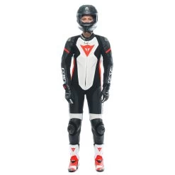 Dainese Grobnik One Piece Perf. Lady Suit -Best Motorcycle Equipment grobnik lady leather 1pc suit perf black white fluo red 1ae17418 390b 4b73 a037 3166658324a1