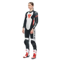 Dainese Grobnik One Piece Perf. Lady Suit -Best Motorcycle Equipment grobnik lady leather 1pc suit perf black white fluo red f3b858fa 1f0c 4720 bdd4 6fe831aa17e6