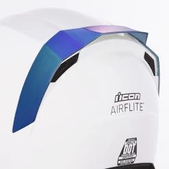 Icon Airflite Rear Spoilers -Best Motorcycle Equipment icon airflite rear spoilers motorcycle helmets icon rst blue 122266