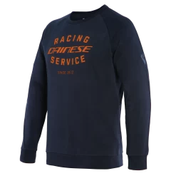 Dainese Paddock Sweatshirt -Best Motorcycle Equipment paddock sweatshirt black iris