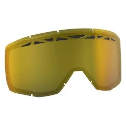 Scott Primal/Hustle/Tyrant/Split Double Standard MX Goggle Lens -Best Motorcycle Equipment scott hustletyrantsplit double standard lens motocross goggles scott yellow acs 651643